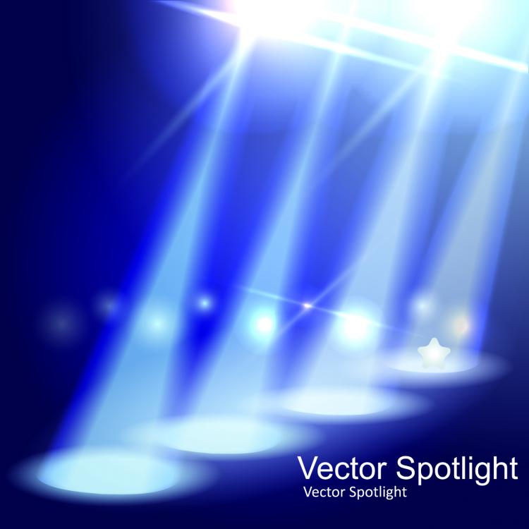 free vector Spotlight 03 vector
